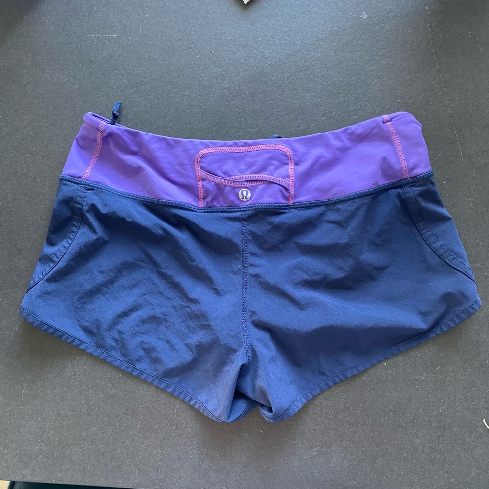 Lululemon blue shorts